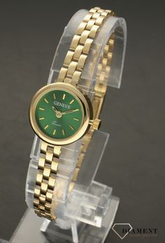 Złoty zegarek Geneve damski 585 biżuteryjna bransoletka ZG 178A. Złote zegarki- te szykowe czasomierze skierowane są dla osób ceniących elegancję i prestiż, a także stanowią ekskluzywny element biżuterii (3).jpg